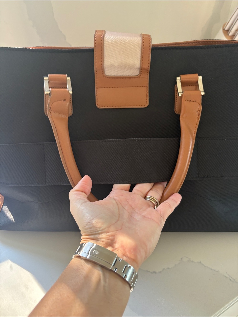 DVF Studio Large Signature Travel/Work Bag